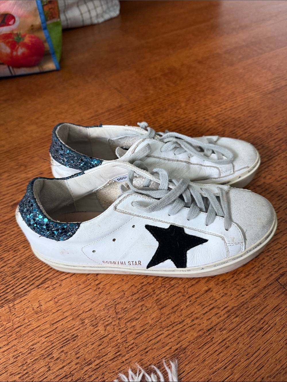 Golden goose glitter sneakers